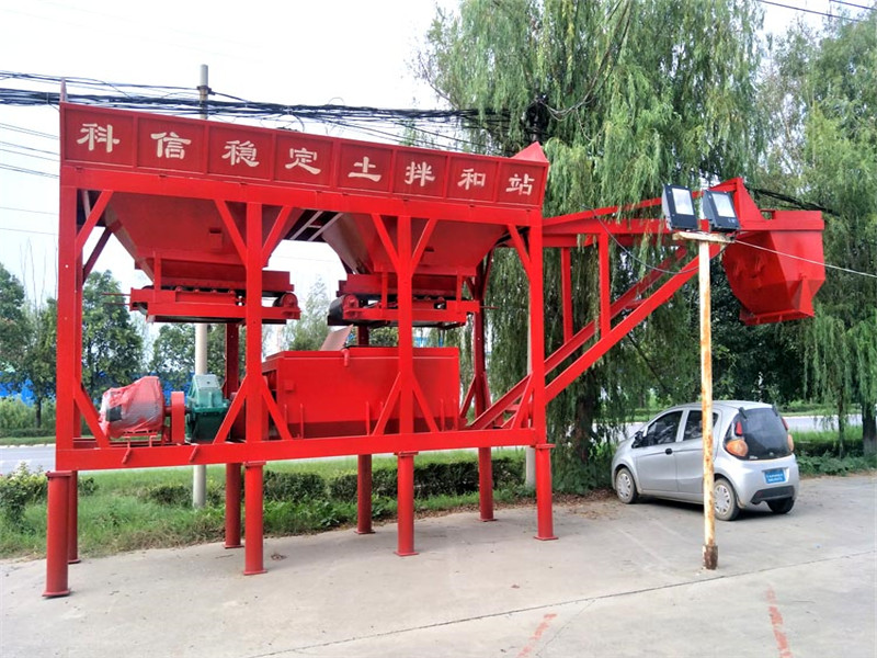 水穩(wěn)400拌合站多少錢，400水穩(wěn)拌合站功率